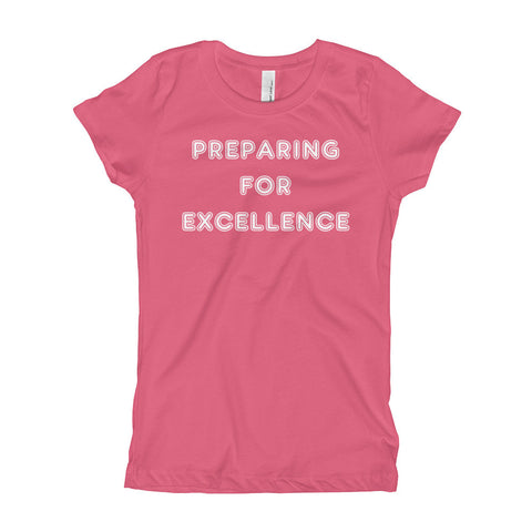 Girl's Preparing for Excellence Princess Tee