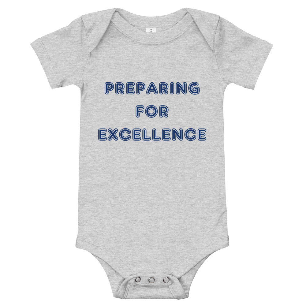 Baby Preparing for Excellence